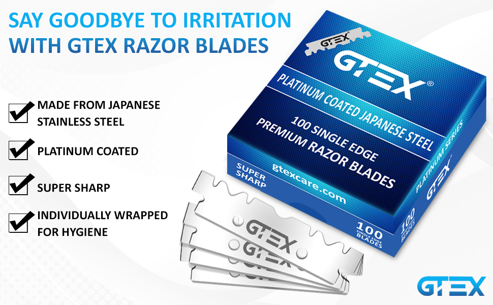 Japanese Steel Single Edge Razor Blades