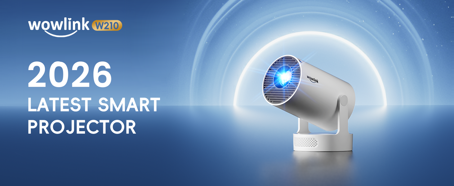 Projector with WiFi and Bluetooth