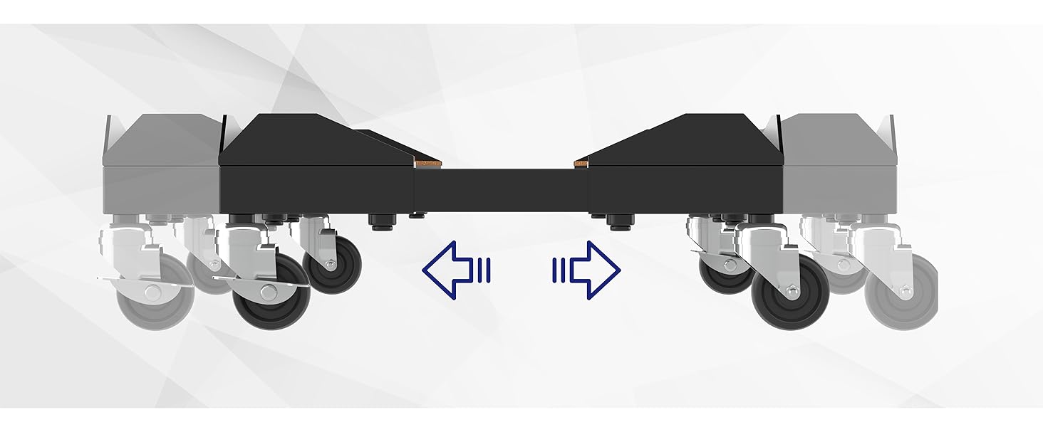 adjustable motion of pc cart