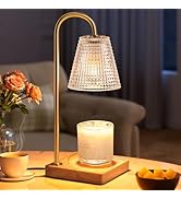 Hong-in Candle Warmer Lamp with Timer Dimmer,Christmas Birthday Gifts for Women Mom Sister,House ...
