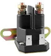 Retepif 12V AM138068 Starter Solenoid for John Deere Riding Mower,725-04439 Solenoid Fit for LA10...