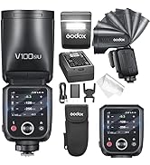 GODOX V100 N Godox Flash for Nikon – Touchscreen Control 100W TTL Camera Flash 