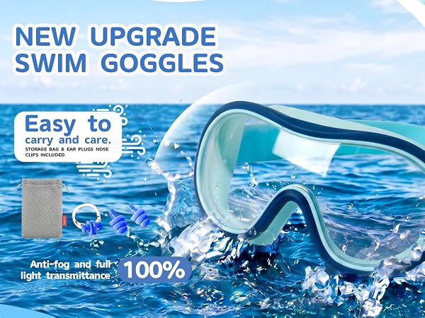 swimming goggles kids 8-12