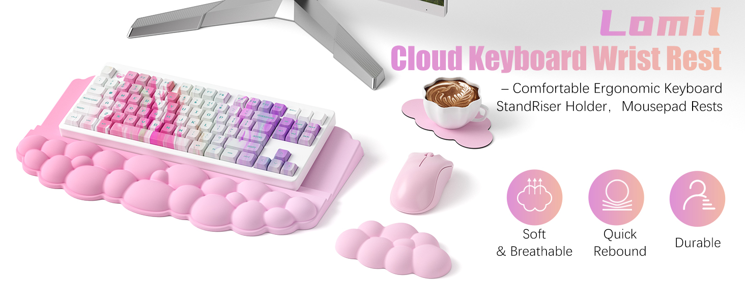 Wrist Rest with Keyboard Stand