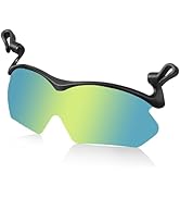 DEECOZY Outdoor Polarized Sunglasses, Clip Cap Sports Sunglasses,UV400 Sunglasses for Mens Womens...