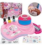 Miraculous Ladybug - Marinette's Nail Studio, Nail Polish Kit for Kids Ages 8-12, Manicure Salon ...