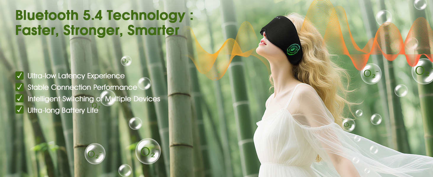 sleep mask with bluetooth headphones
