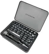 Steinwhale 39 in 1 Bearing Screwdriver Set with 1/4’’ and 4mm Bit Holder - Smooth Bearing Aluminu...