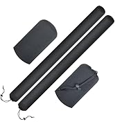 Desunqin 48 Inch Thickened Foam Boat Trailer Guide Pole Pad and Cover with Capped End Heavy Duty ...