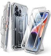SUPCASE Unicorn Beetle Pro Case for iPhone 15 Pro Max 6.7", Built-in Screen Protector &amp; Kickstand...