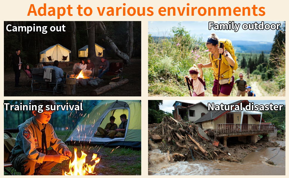 The flint can adapt to various environments.