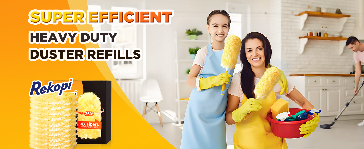 SUPEREFFICIENT HEAVY DUTY DUSTER REFILLS