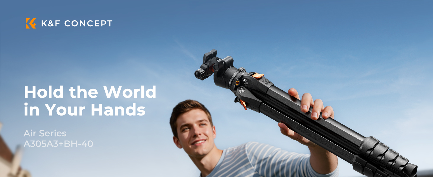 K&amp;amp;F CONCEPT 73&amp;#34; Aluminum Compact Camera Tripod