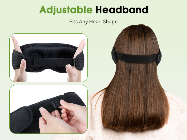 Bluetooth eye mask is perfect for naps, insomnia, air travel and meditation