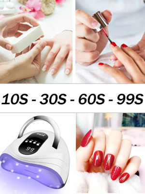 LED Gel Nail Lamp 120W LED Nail Light Fast Nail LED Lamp for Gel Nail 