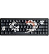 ULTRAEQUIP PBT Keycaps Lucky Koi Fish 60 75 100 Percent Shine Through Side Printe Thick Cherry Pr...