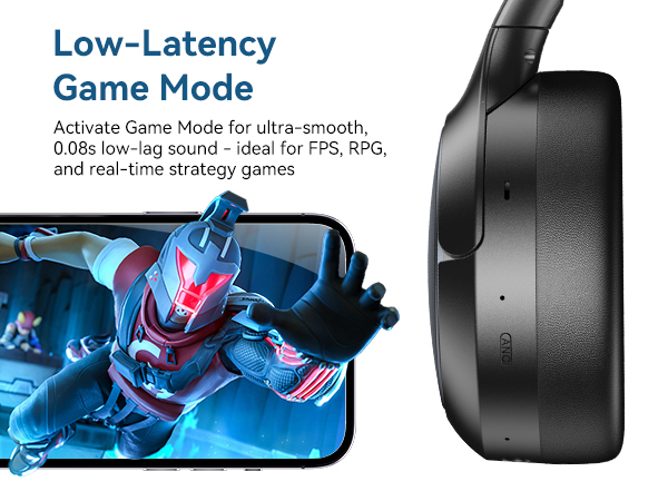 headphone with game mode
