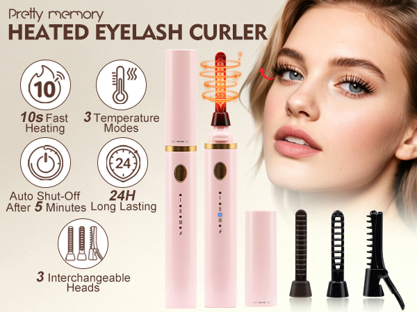 HEATED EYELASH CURLER