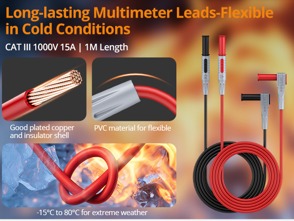 multimeter text leads