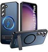 Cum2giff Magnetic for Samsung Galaxy S23 Plus Case with Stand, Compatible with Magsafe, Shockproo...