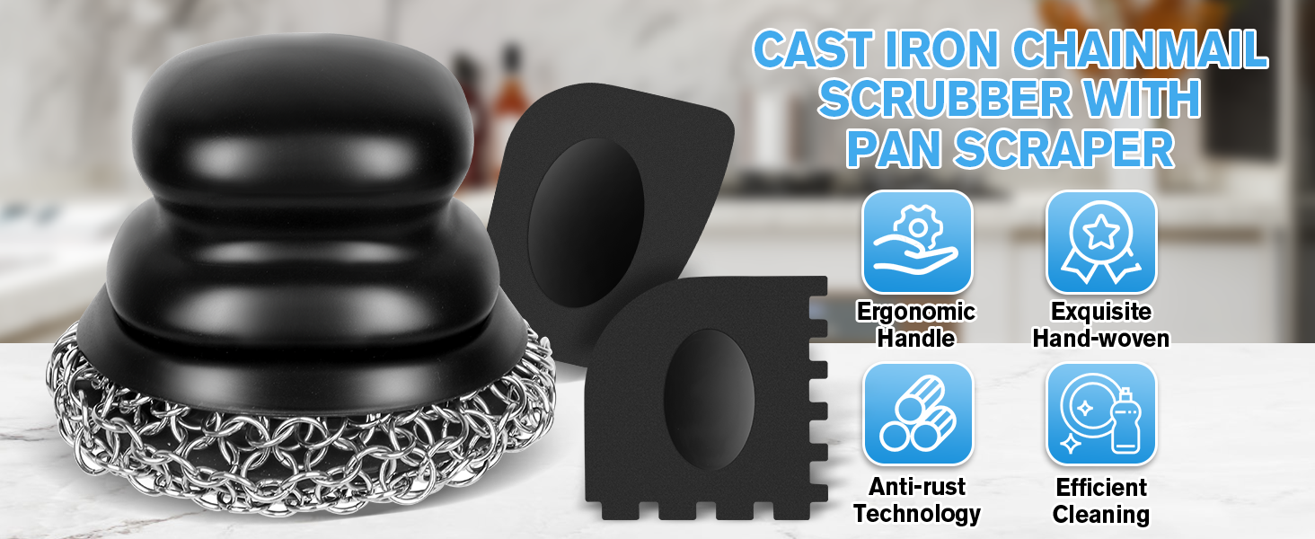 Cast Iron Scrubber