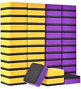 PRZRU Mini Dry Erase Eraser, 48 Pack Magnetic Whiteboard Dry Erase Erasers- Ideal for Kids, Teach...