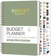 Budget Planner - Monthly Budget Book with Expense Tracker Notebook, A5(6.1" x 8.5") Financial Pla...