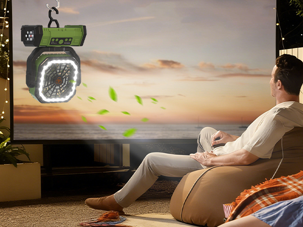 battery fan
