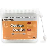 2 Packs 160pcs Safety Cotton Swabs with Large Tip, Baby Cotton Buds