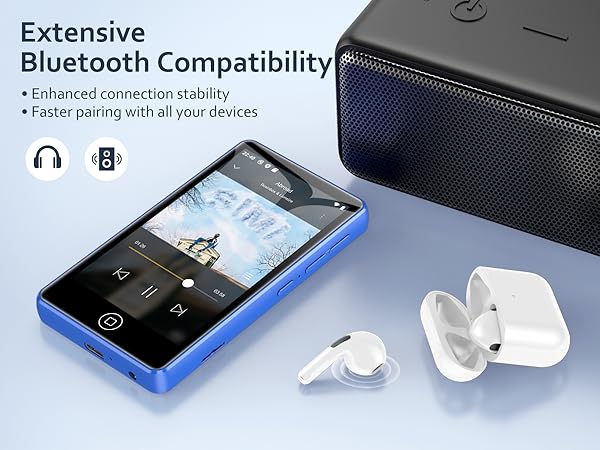 Extensive Bluetooth Compatibility