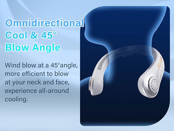 cooling neck fan