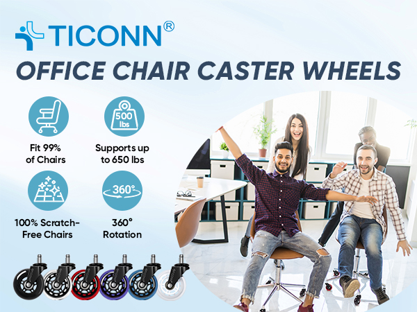 office chair caster wheels