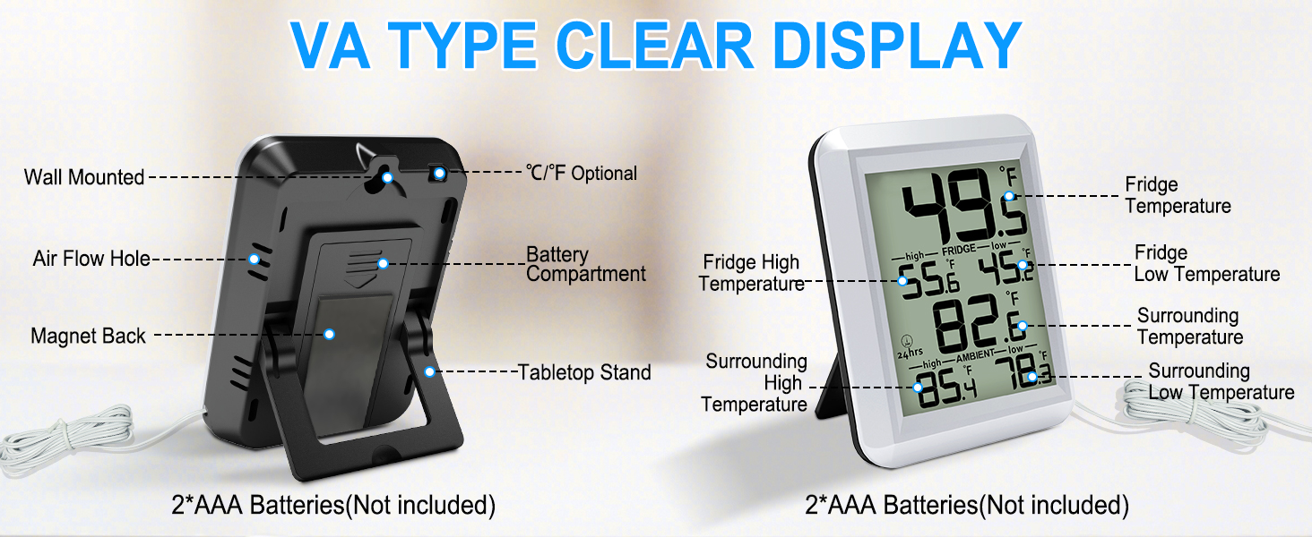 refrigerator thermometer fridge thermometer freezer thermometer thermometer for refrigerator