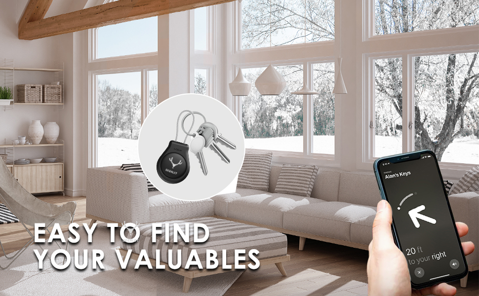 airtag keychain holder