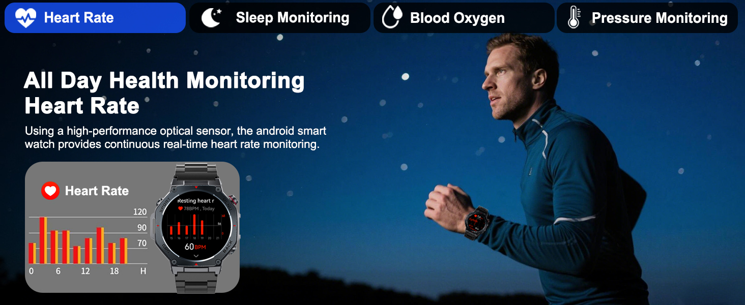 Fitness Tracker with Heart Rate