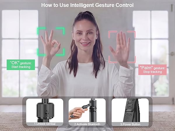 face tracking tripod for iphone