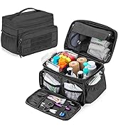 Damero Small Medicine Storage Bag Empty, Emergency Trauma Kit Organizer Bag Family First Aid Box ...