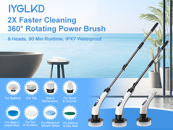 electric scrubber for cleaning