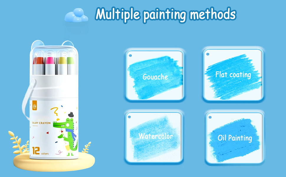 crayon silky 12 colors