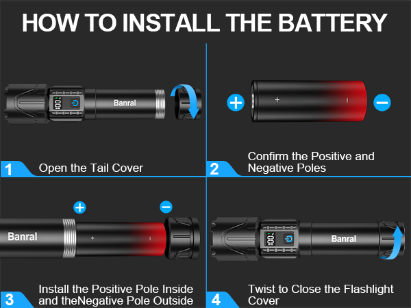 HOW TO INSTALL THE BATTERY
