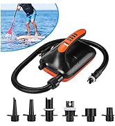 Air Pump, AGPTEK Electric Air Pump 20PSI Digital Electric Air Pump, 12V DC Car Connector, Intelli...