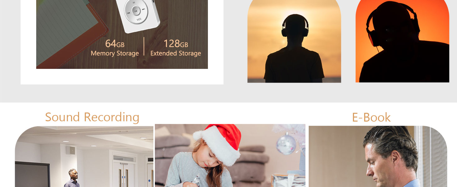 sound recording and e-book