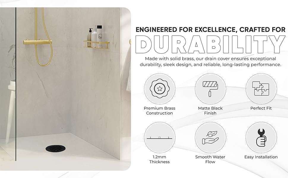 Durable construction solid brass