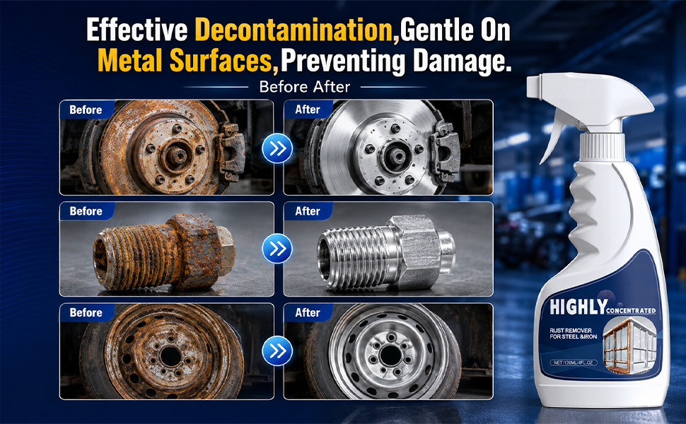 Rust Remover Spray for Metal