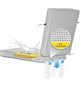 SUNROX All-Weather Fade-Resistant Lounge Chair Cushions DryFast Foam Chaise Lounge Cushions for O...