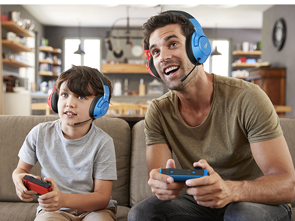 nintendo switch headset with mic wireless