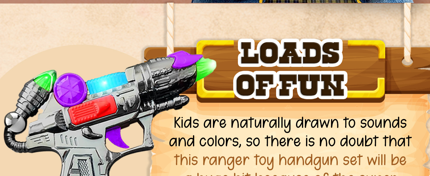 Ranger Hand-Gun Toy Set