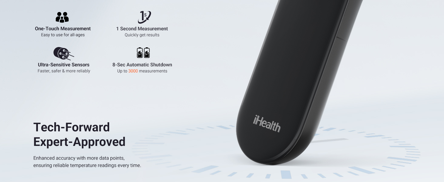 iHealth No Touch Forehead Thermometer for baby