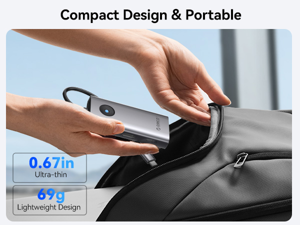 6-in-1 USB C Docking Station