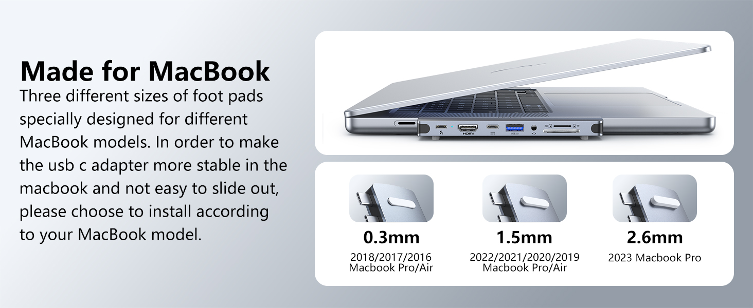 usb c adapter for MacBook pro air